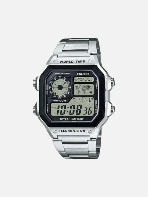Casio AE-1200WHD-1AV Men Digital Stainless Steel Watch