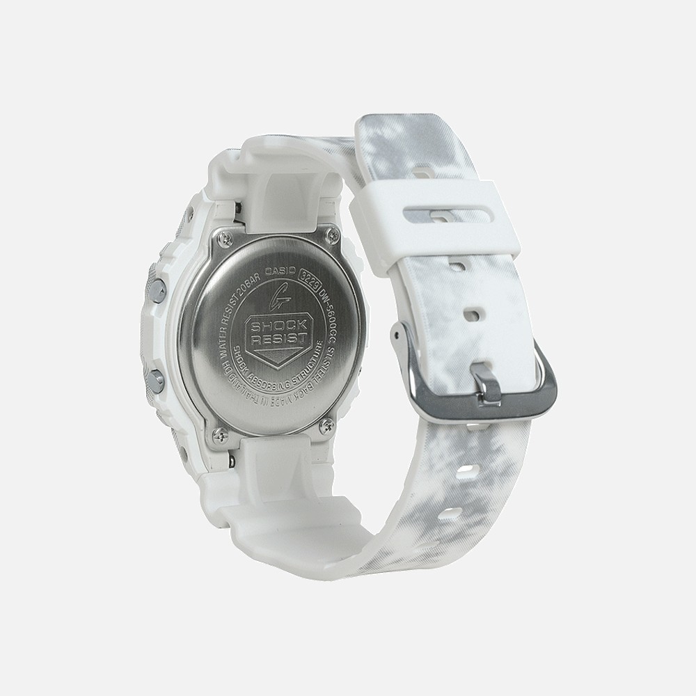 G-Shock DW5600GC-7 White resin digital watch