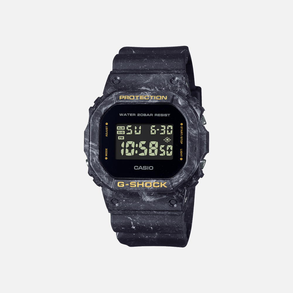 G-Shock DW5600WS-1 Mens Resin Band Watch