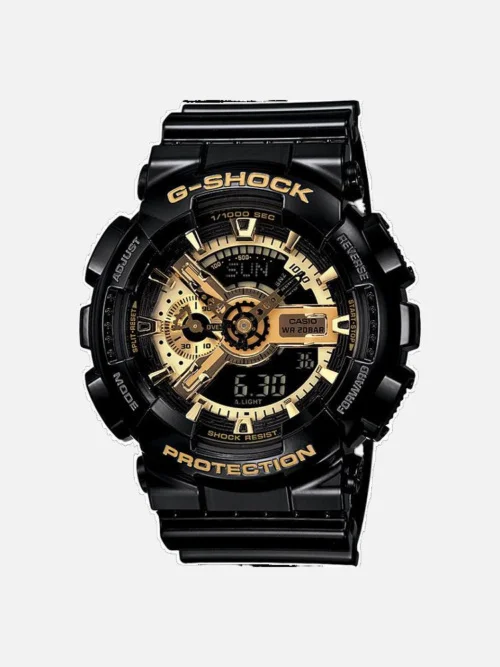 G-Shock GA110GB-1A Mens Resin Gold IP Dial Watch