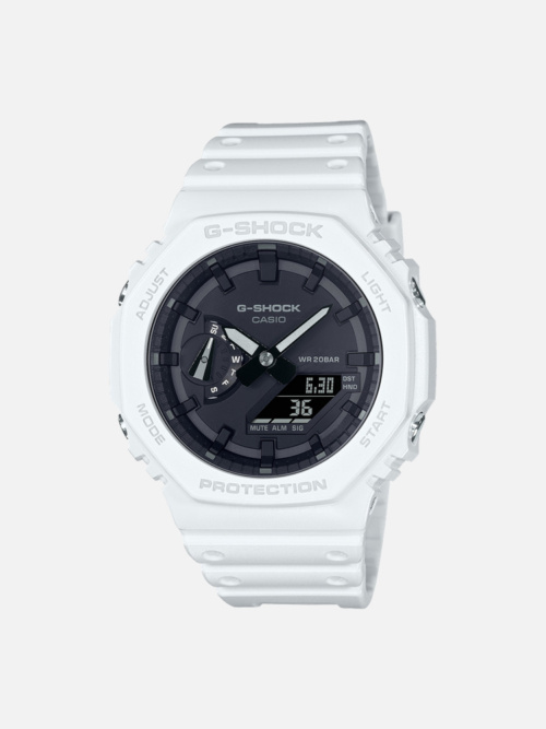 G-Shock GA2100-7A Mens Analog-Digital Resin Band Watch