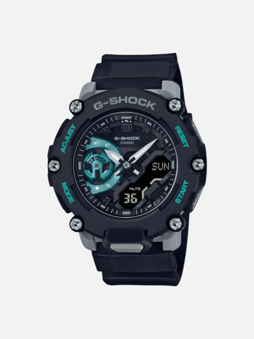 G-Shock GA2200M-1A Mens Resin Band Watch