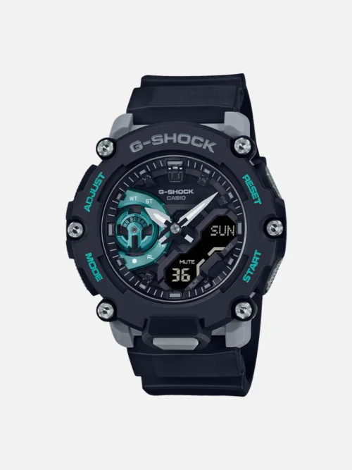 G-Shock GA2200M-1A Mens Resin Band Watch