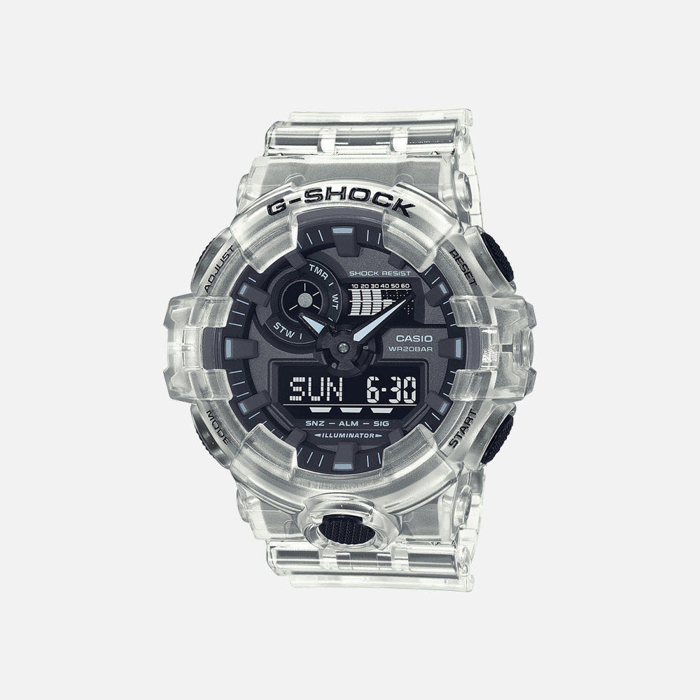 G-Shock GA700SKE-7A Mens Analog Digital Resin Band Watch