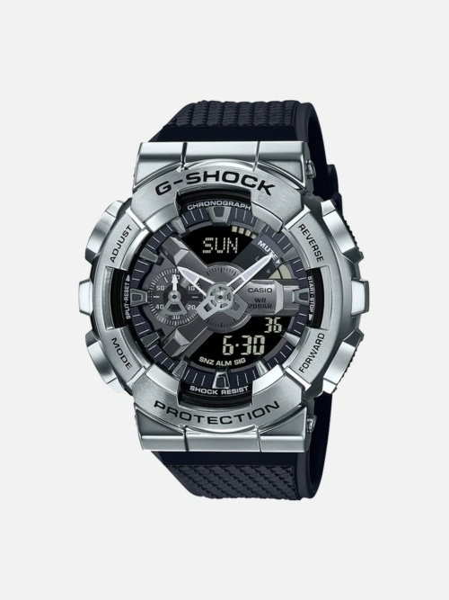 G-Shock GM110-1A Analog Digital Stainless Steel Case Resin band Watch