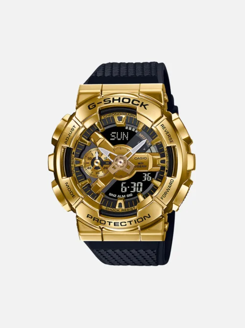 G-Shock GM110G-1A9 Womens Digital-Analog Stainless Steel Watch