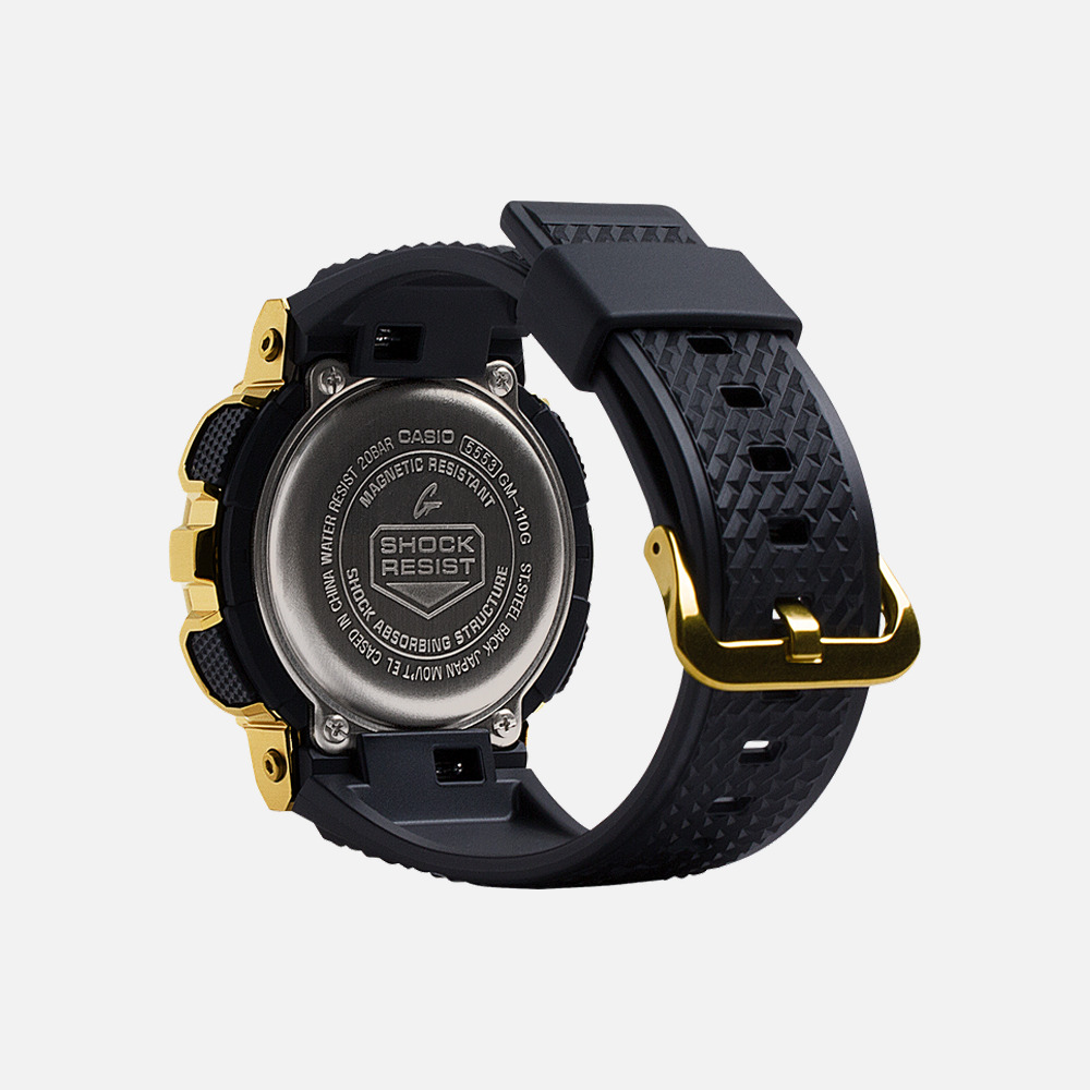 G-Shock GM110G-1A9 Womens Digital-Analog Stainless Steel Watch