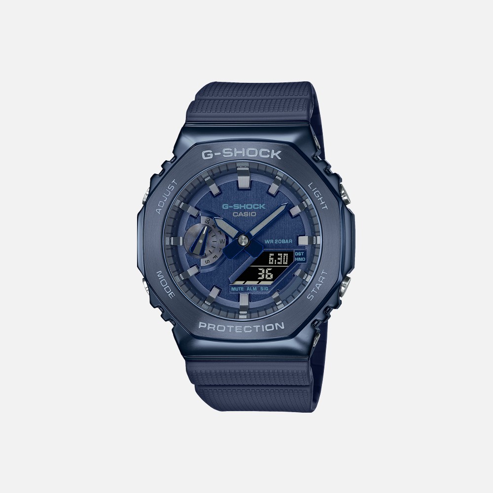 G-Shock GM2100N-2A Blue Resin Analog Digital watch