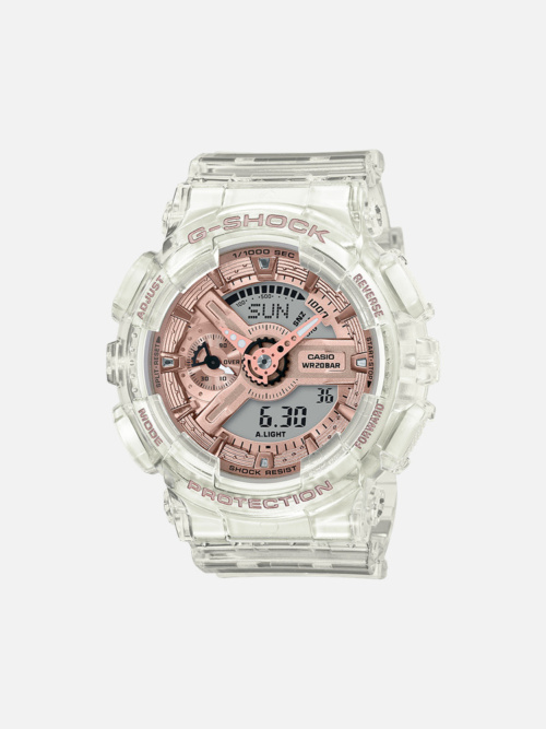 G-Shock GMAS110SR-7A Womens Transparent Resin Watch