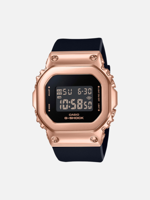 G-Shock GMS5600PG-1 Womens Digital Stainless Steel Watch