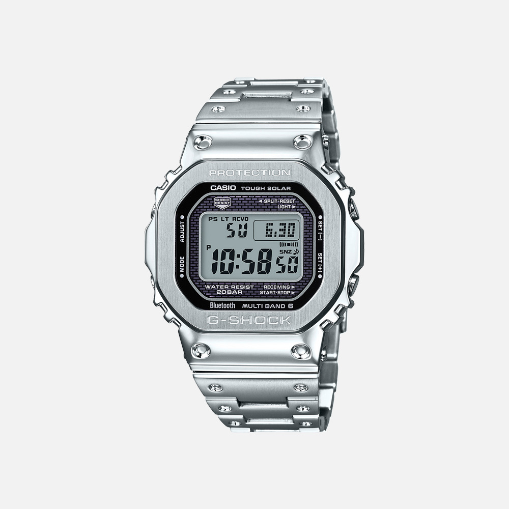 G-Shock GMWB5000D-1 Stainless Steel Digital Watch
