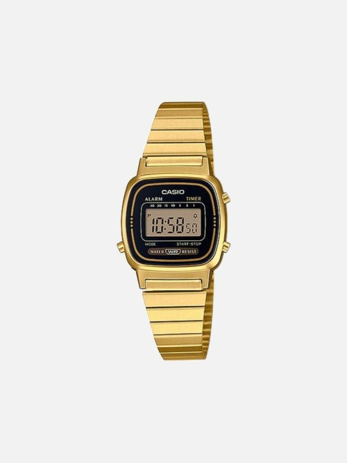 Casio Women's Vintage Classic LA670WGA-1DF Digital Gold-tone Watch