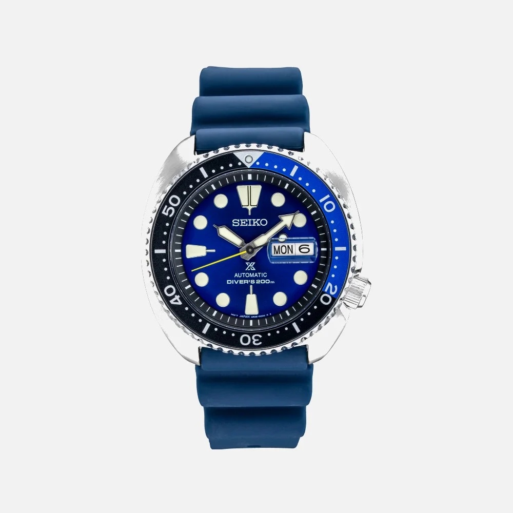 Seiko Prospex SRPD43 Blue Rubber Strap watch