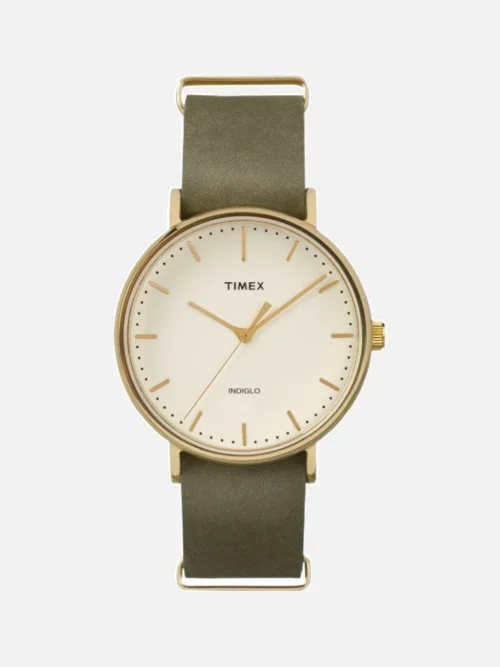 Timex Weekender Fairfield 41mm Leather Watch TW2P98000