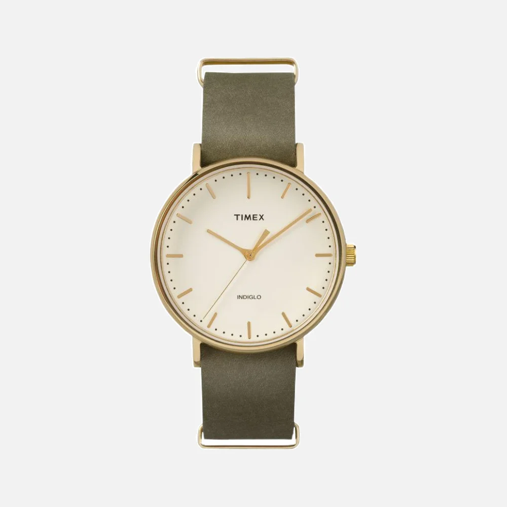 Timex Weekender Fairfield 41mm Leather Watch TW2P98000