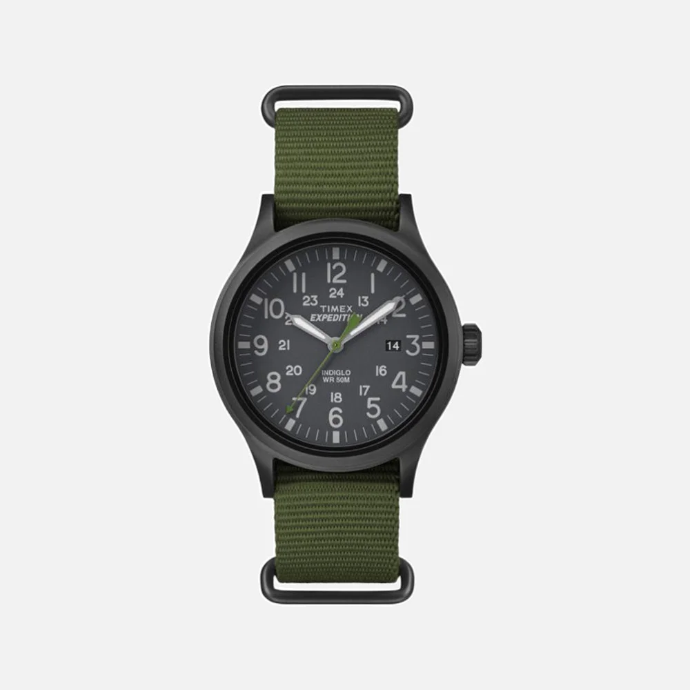 Men's Timex Expedition Scout Green Watch TW4B04700