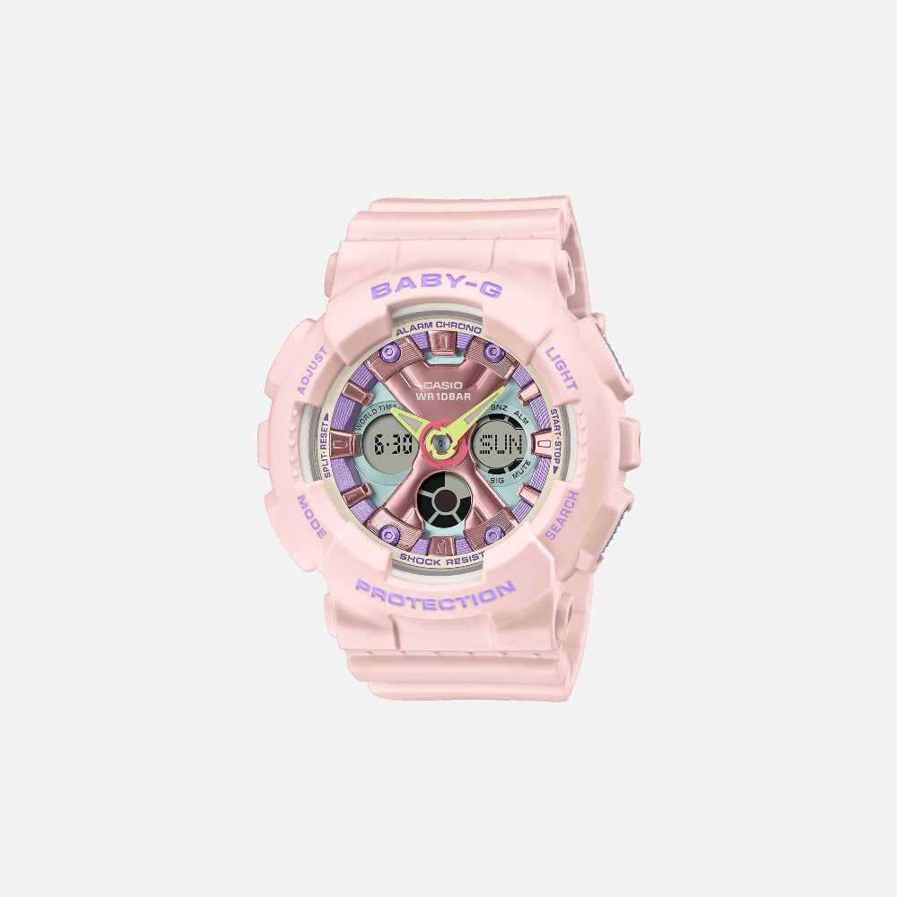 Casio Baby-G BA-130 SERIES BA-130PM-4A Pink watch