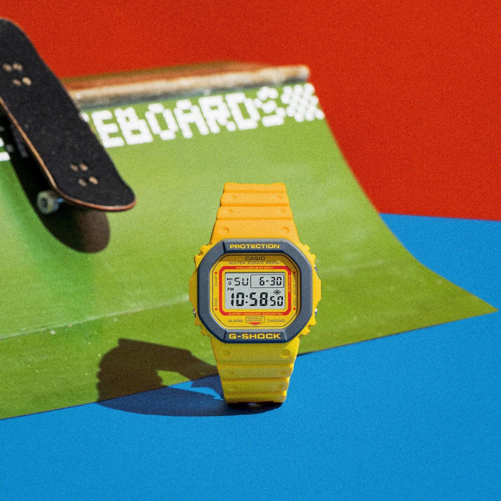 G-Shock Casio G-Shock DW-5610Y-9 Retro 90s Inspired Digital Watch - REV  WATCHES