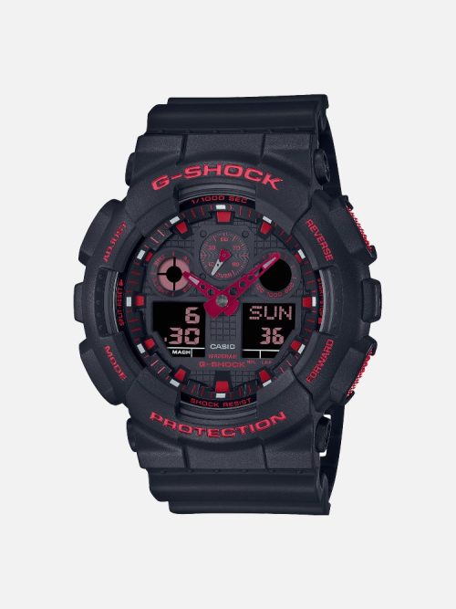 Casio G-Shock GA-100 SERIES GA-100BNR-1A Analog Digital Watch