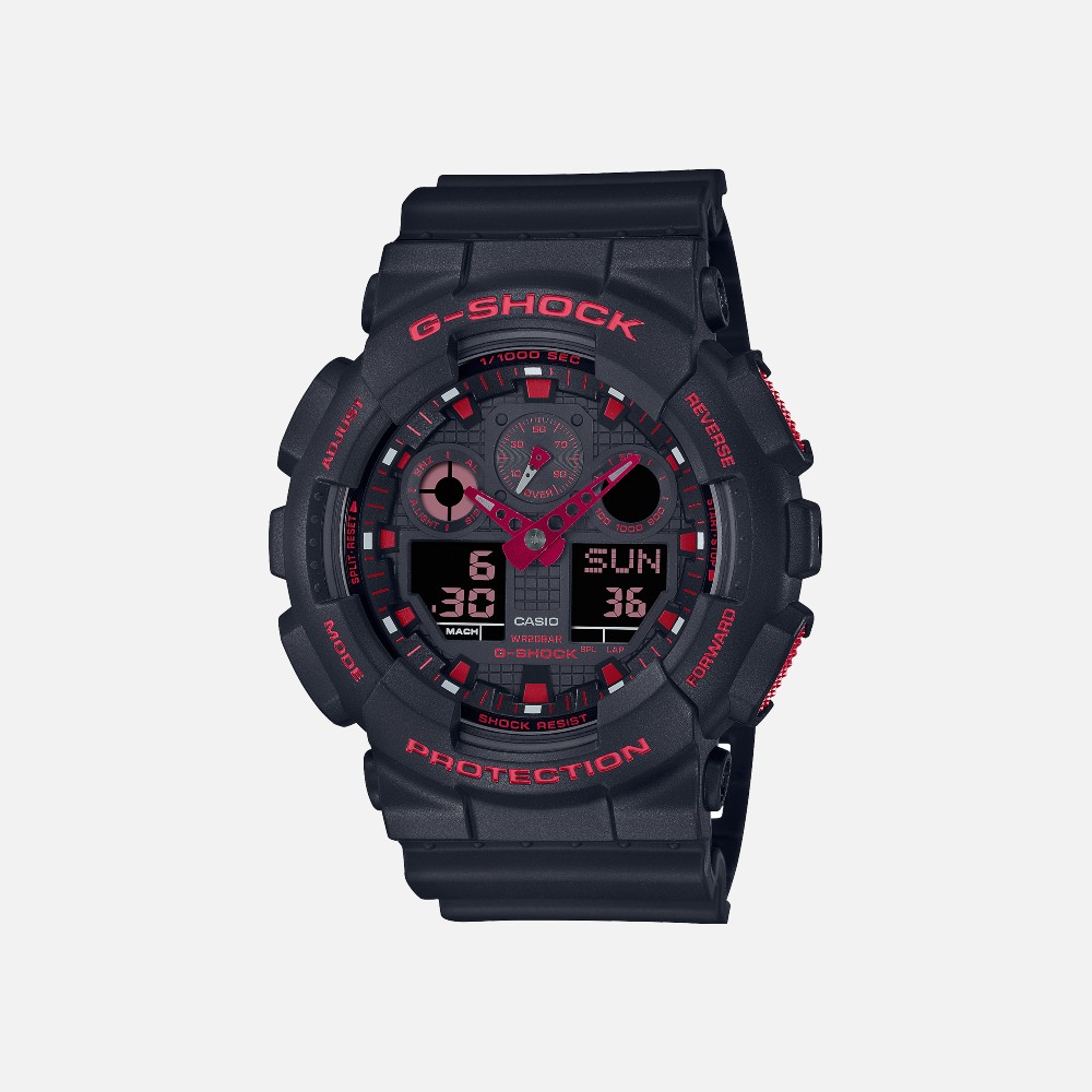 Casio G-Shock GA-100 SERIES GA-100BNR-1A Analog Digital Watch