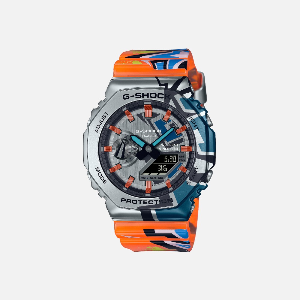 Casio G-Shock 2100 Series GM-2100SS-1A Analog Digital Watch