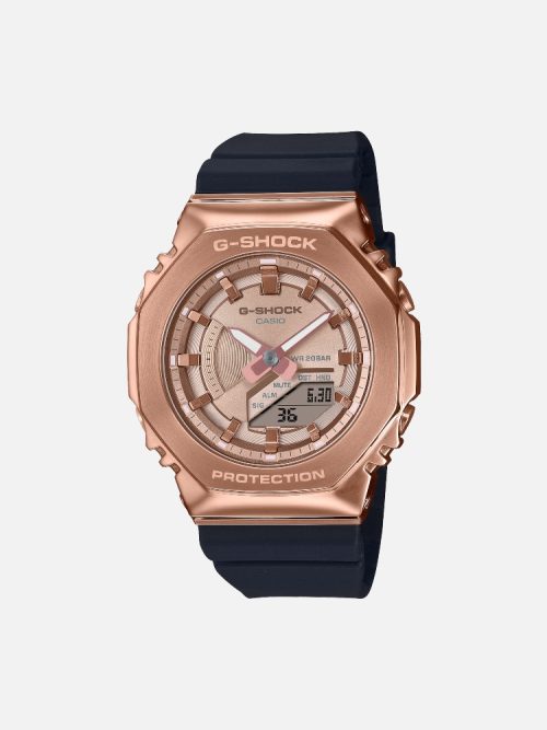 Casio G-Shock 2100 METAL COVERED Series GM-S2100PG-1A4 Analog Digital Watch
