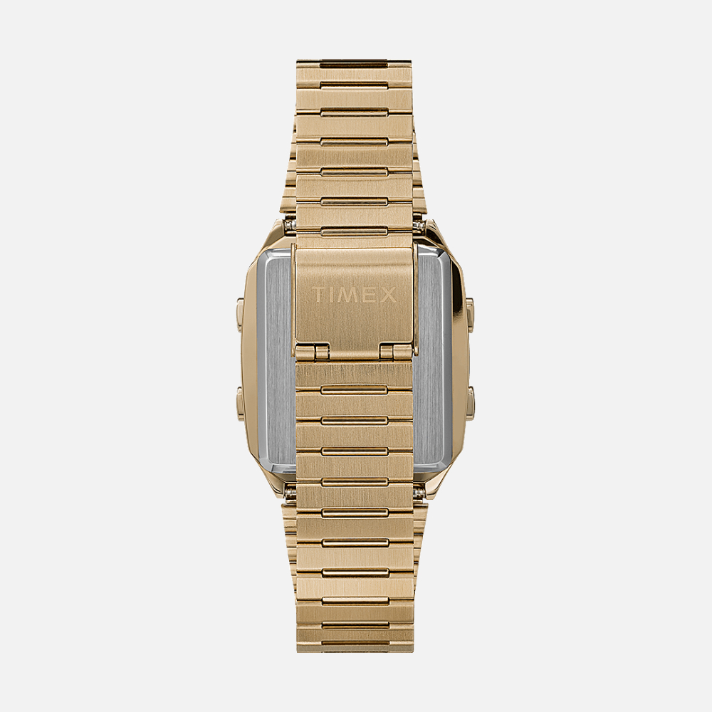 TImex TW2U72500ZV Q Timex Reissue Digital LCA 32.5mm Stainless Steel Bracelet Watch