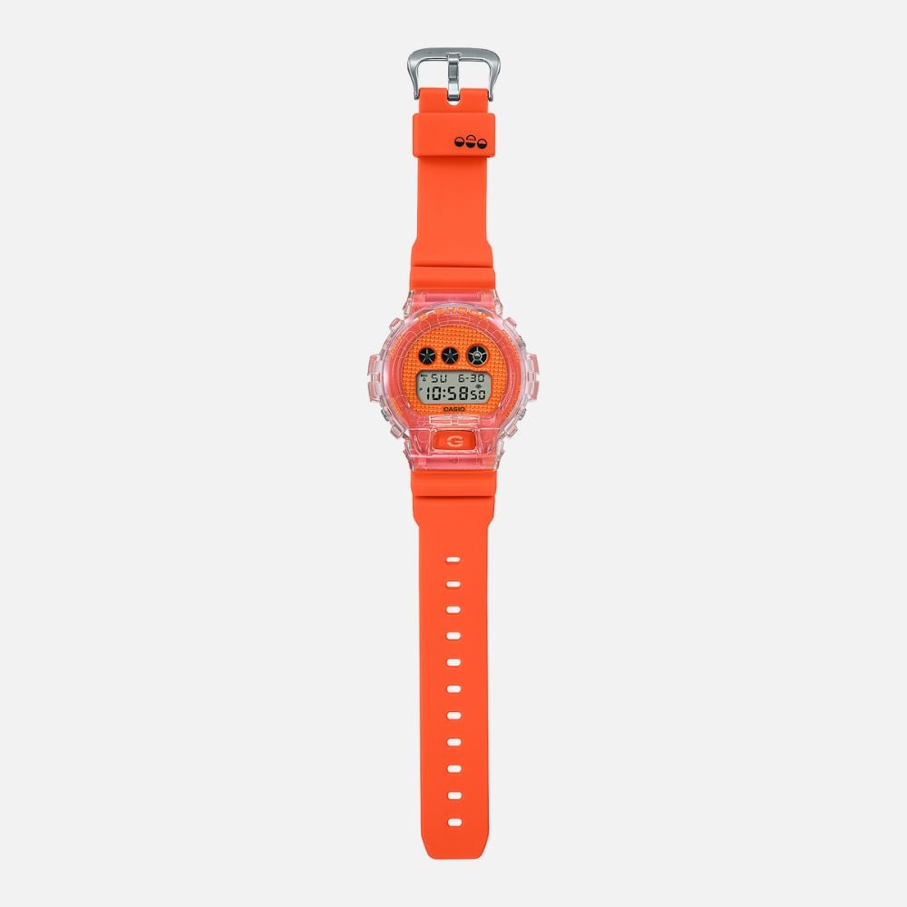 Casio Casio G-Shock DW6900GL-4 All Orange Resin Digital Watch - REV WATCHES