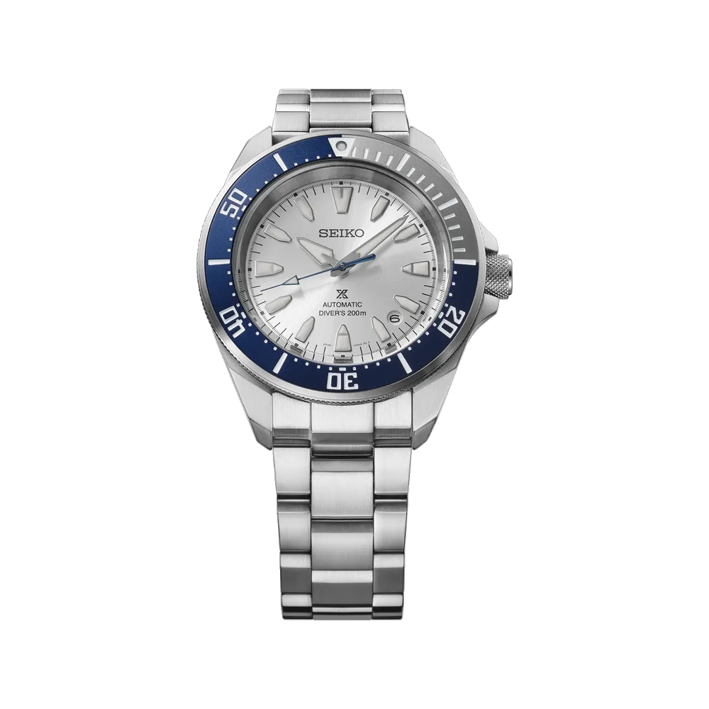 Seiko HBB001 Prospex 145th Anniversary limited edition bracelet and dial view