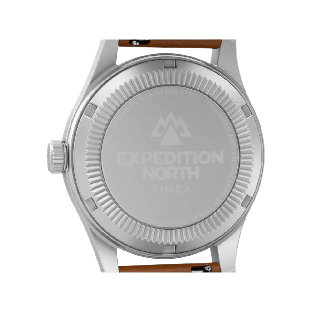 Timex TW2V00200 Expedition Field Post Solar stainless steel screw-down caseback